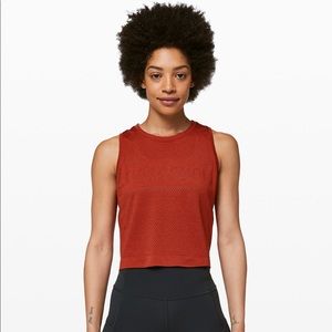 Lululemon Breeze by Muscle Crop Tank